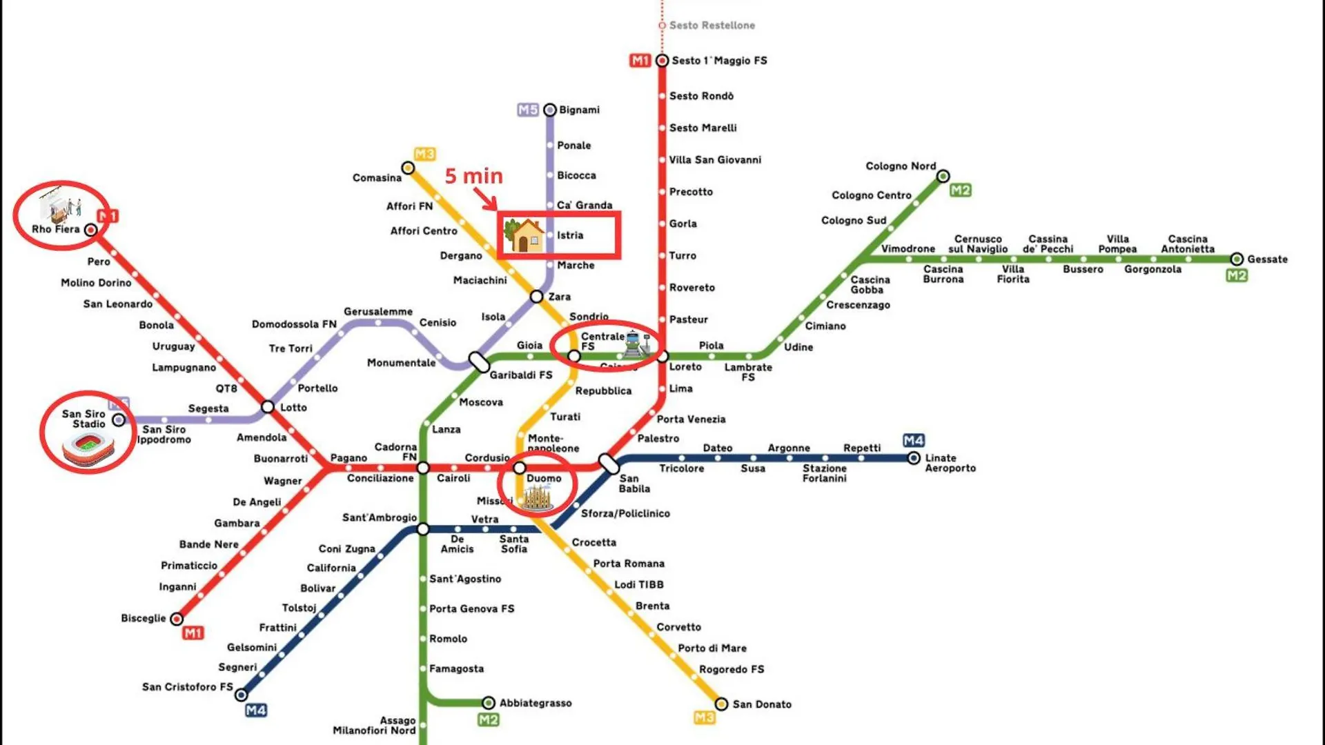 דירות מילאנו Free Private Parking - 5 Min To Metro - Access Control Guard - Quiet